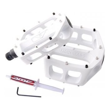 dmr v8 grease port flat pedals