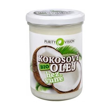 Purity Vision kokosový olej Bio bez vůně 400 ml