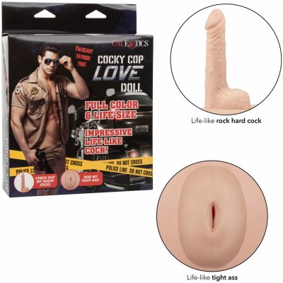 California Exotics Cocky Cop Love Doll – Zboží Dáma