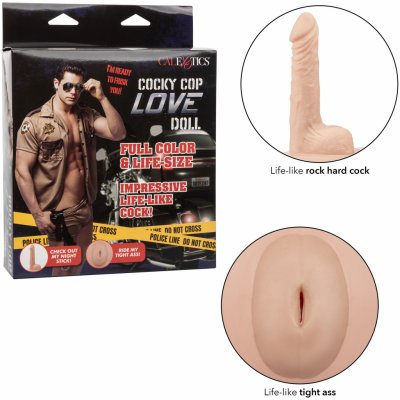 California Exotics Cocky Cop Love Doll – Zboží Mobilmania