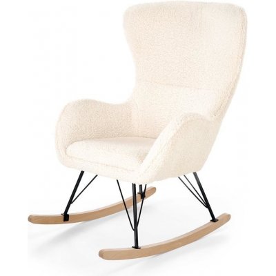Textilomanie VISBY TWO Krémové houpací křeslo – Hledejceny.cz