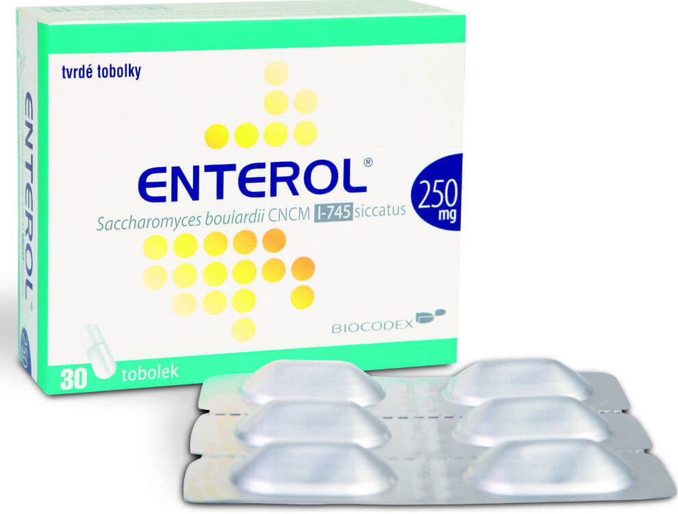 ENTEROL POR 250MG CPS DUR 30