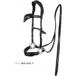 F.R.A. Uzdečka s hackamore Glory System 2 černá – Zboží Dáma