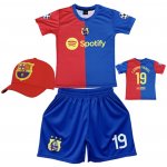 Numberoplus dětský fotbalový dres + fotbalová kšiltovka Barcelona FC Lamine Yamal.Č19 – Zboží Mobilmania