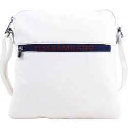 Kabelka Maria Marni Sportovní crossbody dámská textilní kabelka 5329-BB bílá