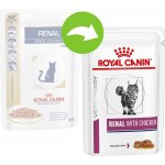 Royal Canin Veterinary Diet Cat Renal with Chicken Feline 12 x 85 g – Hledejceny.cz