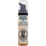 Reuzel Beard Foam Wood & Spice bezoplachový pěnový kondicionér na vousy 70 ml – Zboží Dáma