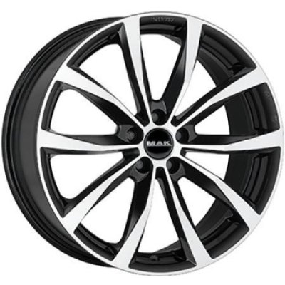 MAK wolf 7,5x18 5x100 ET49 gloss black polished – Hledejceny.cz