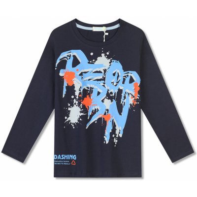 Kugo chlapecké tričko FC0358 tmavě modrá – Zboží Dáma