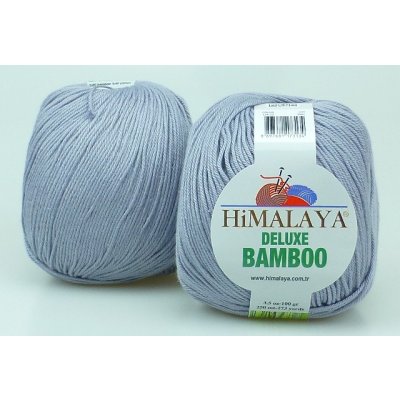 Himalaya příze DeLuxe Bamboo_124-36 šedá – Hledejceny.cz