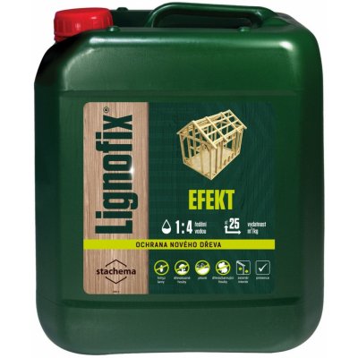 Lignofix Efekt 5 kg zelená – Zboží Mobilmania