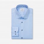 Olymp Level Five Body Fit společenská košile s prodlouženým rukávem 205489 11 modrá – Zboží Dáma