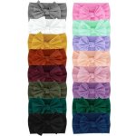 Dětská čelenka Jmitha květinové čelenky pro novorozence elastická čelenka s květinovými doplňky – Zboží Mobilmania