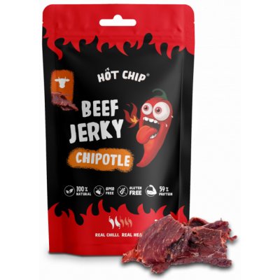 HOT CHIP Jerky Chilli Chipotle 25 g