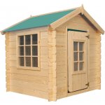 Timbela Dřevěný domeček pro děti M570Z-1 bez podlahy 93 x 93 cm – Sleviste.cz