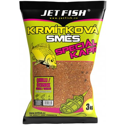 Jet Fish Krmítková směs CHILLI ČESNEK 3 kg – Zboží Mobilmania