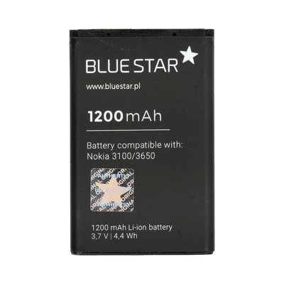 Blue Star Premium BL-5C Nokia 3100/3650/6230/3110 Classic 1200mAh