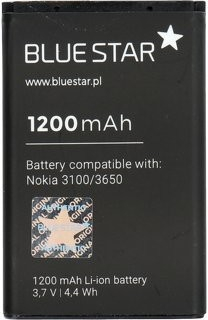 Blue Star Premium BL-5C Nokia 3100/3650/6230/3110 Classic 1200mAh