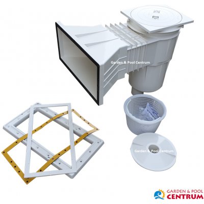 Astralpool Skimmer široký 17,5 l 372 x 155 mm do fólie – Zboží Dáma