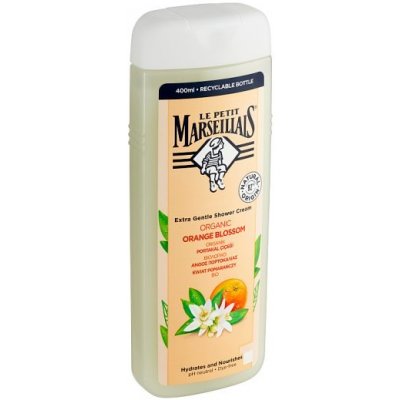 Le Petit Marseillais krémový sprchový gel Bio Pomerančový Květ 400 ml