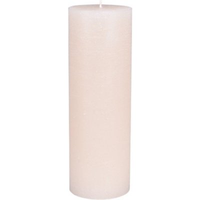 Nohel Garden Svíčka VÁLEC rustikální béžová d10x30cm – Hledejceny.cz