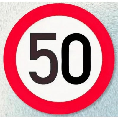 Narozeninová dopravní značka pivo Číslice: 50 Jméno: Ondřej – Zbozi.Blesk.cz