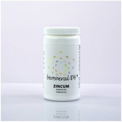 Biomineral ZINCUM 180 tablet/90 g tkáňová sůl – Hledejceny.cz