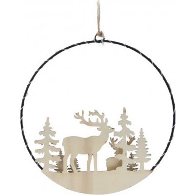 Home Styling Collection Dekorativní vánoční LED k zavěšení Ø 20 cm – Hledejceny.cz