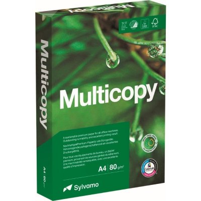 Multicopy xerografický papír, A4, 80 g/m2, bílý, 500 listů – Zboží Živě