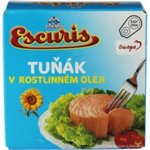 Escuris Tuňák ve slunečnicovém oleji 80 g – Zboží Mobilmania