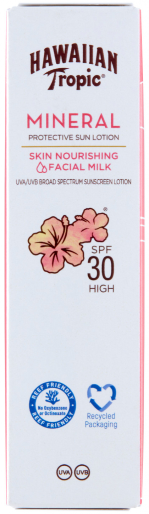 Hawaiian Tropic Milk Face Lotion opalovací mléko na obličej SPF30 50 ml