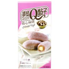 Q Brand Mochi rolky taro mléko 150 g