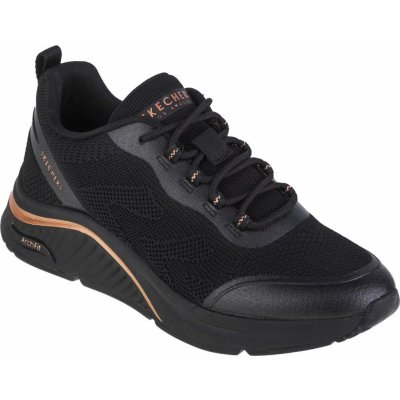 Skechers dámské stylové tenisky arch fit s-miles - sonrisas 155567-bbk černé