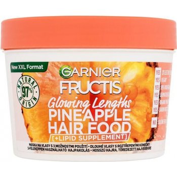 Garnier Fructis Hair Food Pineapple 3v1 maska pro dlouhé vlasy 400 ml