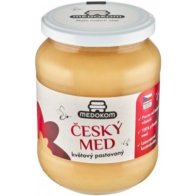 Medokom Český med květový pastovaný 900 g – Sleviste.cz