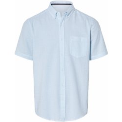 Livergy pánská volnočasová košile modrá / bílá pruhovaná