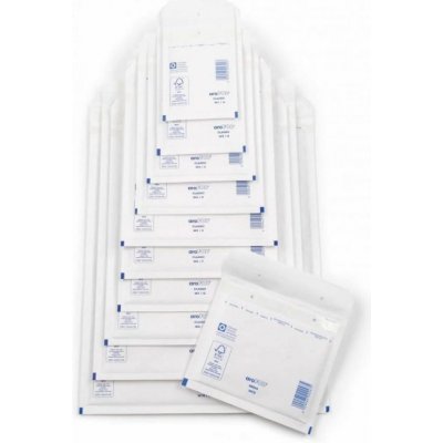 Bublinková obálka Typ 5(E), bílá, 240x275 (220x265), 100ks – Zboží Živě