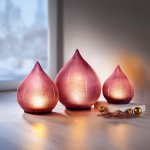 Weltbild LED skleněné dekorace Apunta sada 3 ks – Zboží Dáma