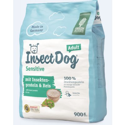 Green Petfood InsectDog Sensitive 0,9 kg – Hledejceny.cz