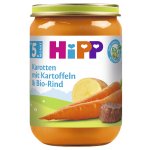 HiPP Bio Menu Mrkev s bramborem a Bio hovězím masem 190 g – Zboží Mobilmania
