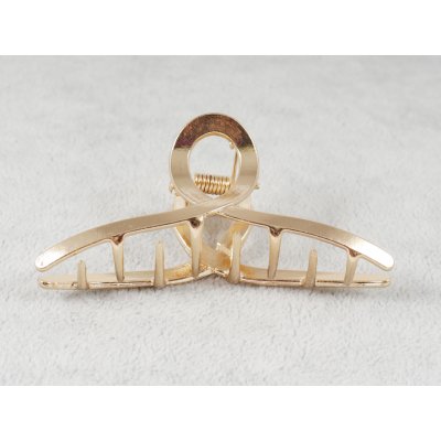 Kovový skřipec ve zlaté nebo stříbrné barvě Barva: zlatá – Zboží Dáma