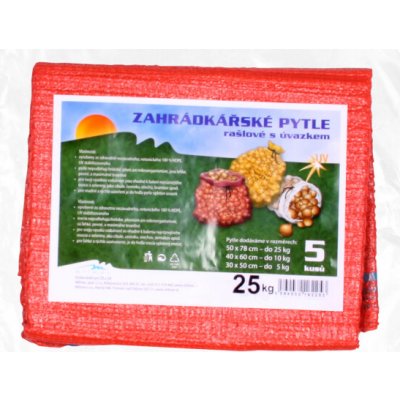 Pytel rašlový s úvazkem nosnost 25kg 50x72cm 5ks – Hledejceny.cz