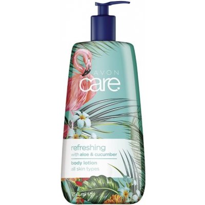 Avon Care osvěžující tělové mléko s aloe a okurkou 750 ml