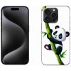 Pouzdro a kryt na mobilní telefon Apple mmCase Gelové iPhone 15 Pro Max - panda na bambusu