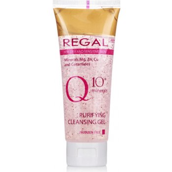 Regal Q10 + Refresh čistící omyvatelný gel pro normální a smíšenou pleť s výtažkem z rýže a vitamíny Е + С 100 ml