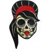 Nášivka Rusty Pistons RPEM15 Mexican Skull women Embroidery patch nášivka