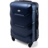 Cestovní kufr Rogal Luxury tmavě modrá 35l, 65l, 100l