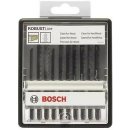 Bosch 10dílná sada pilových plátků Robust Line Top Expert, se stopkou T 2.607.010.574