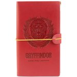 CurePink Cestovní a pracovní poznámkový blok Harry Potter Nebelvír 12 x 19,5 cm CTBV017 – Zboží Dáma