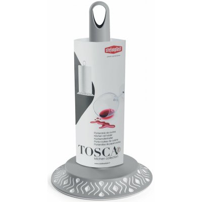 STEFANPLAST Držák na kuchyňské utěrky Tosca, bílý/šedivý – Zboží Živě